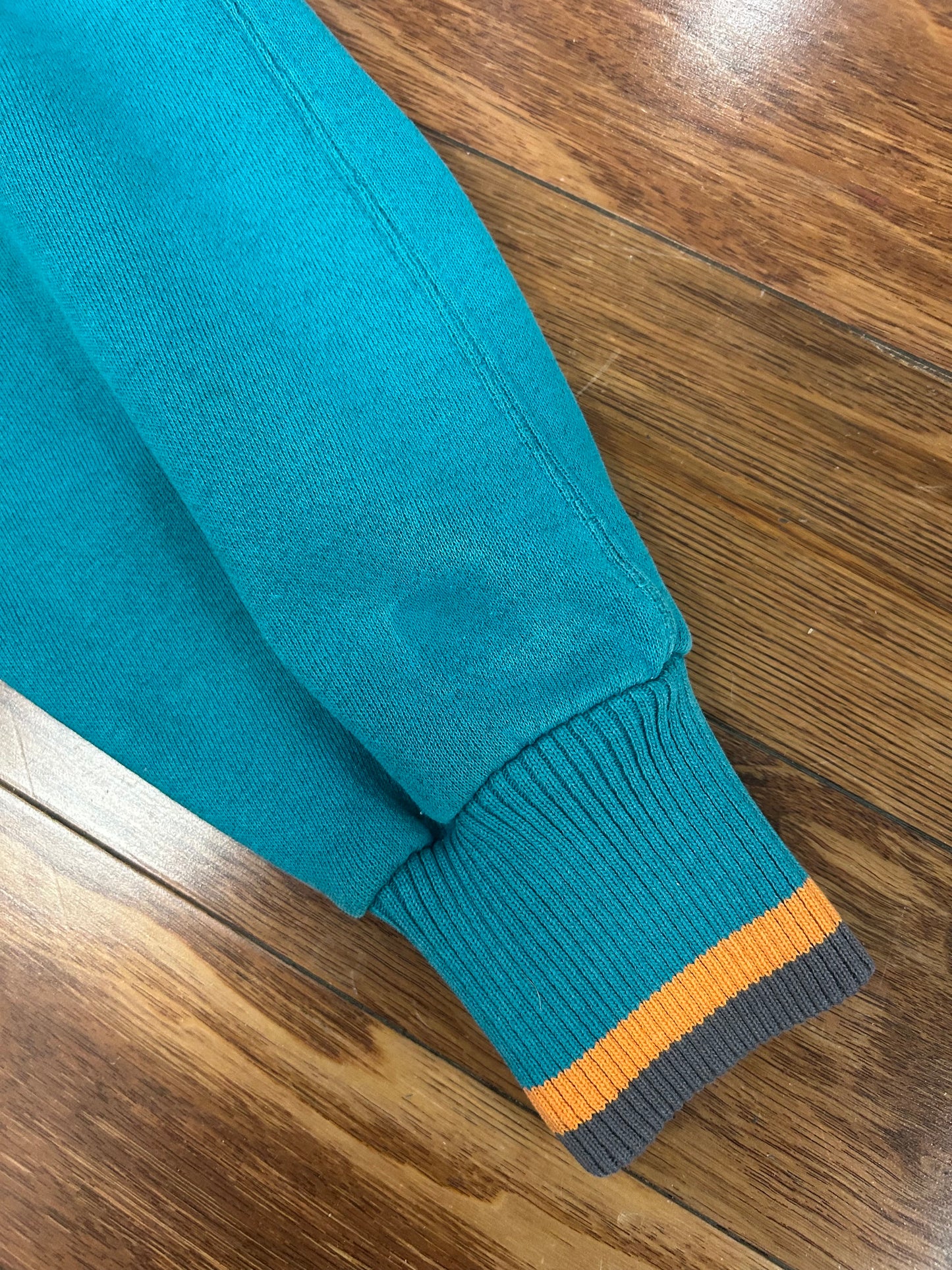 90s Miami Dolphins Embroidered The Game Crewneck (L)