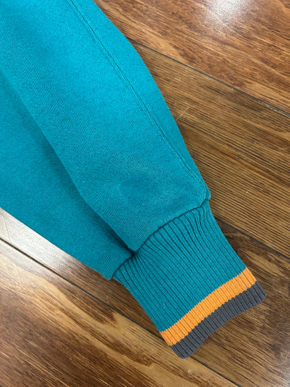 90s Miami Dolphins Embroidered The Game Crewneck (L)