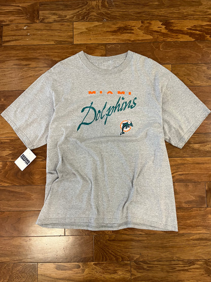 00s Miami Dolphins Embroidered Tee (XL)