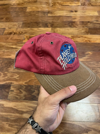 1995 Planet Hollywood Spell Out Vintage Adjustable Hat (OS)