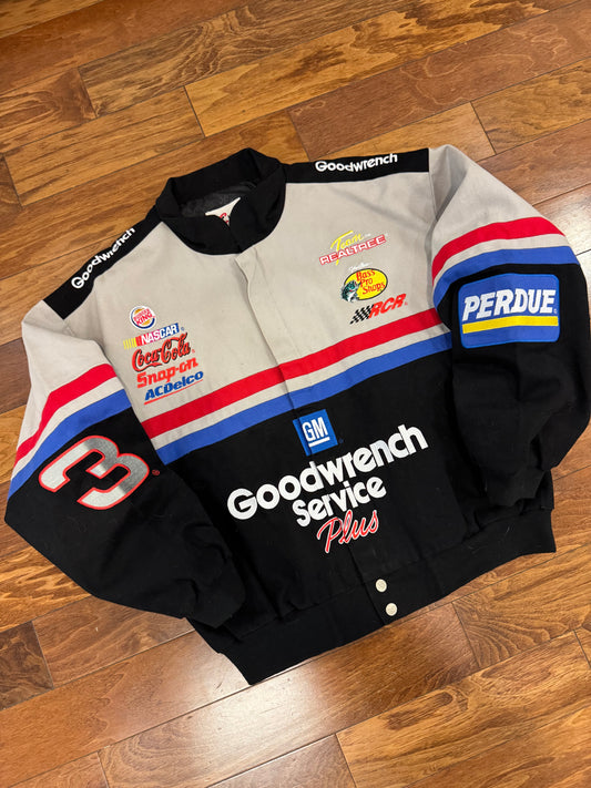 00s Dale Earnhardt Chase Authentics Vintage Racing Jacket (L)