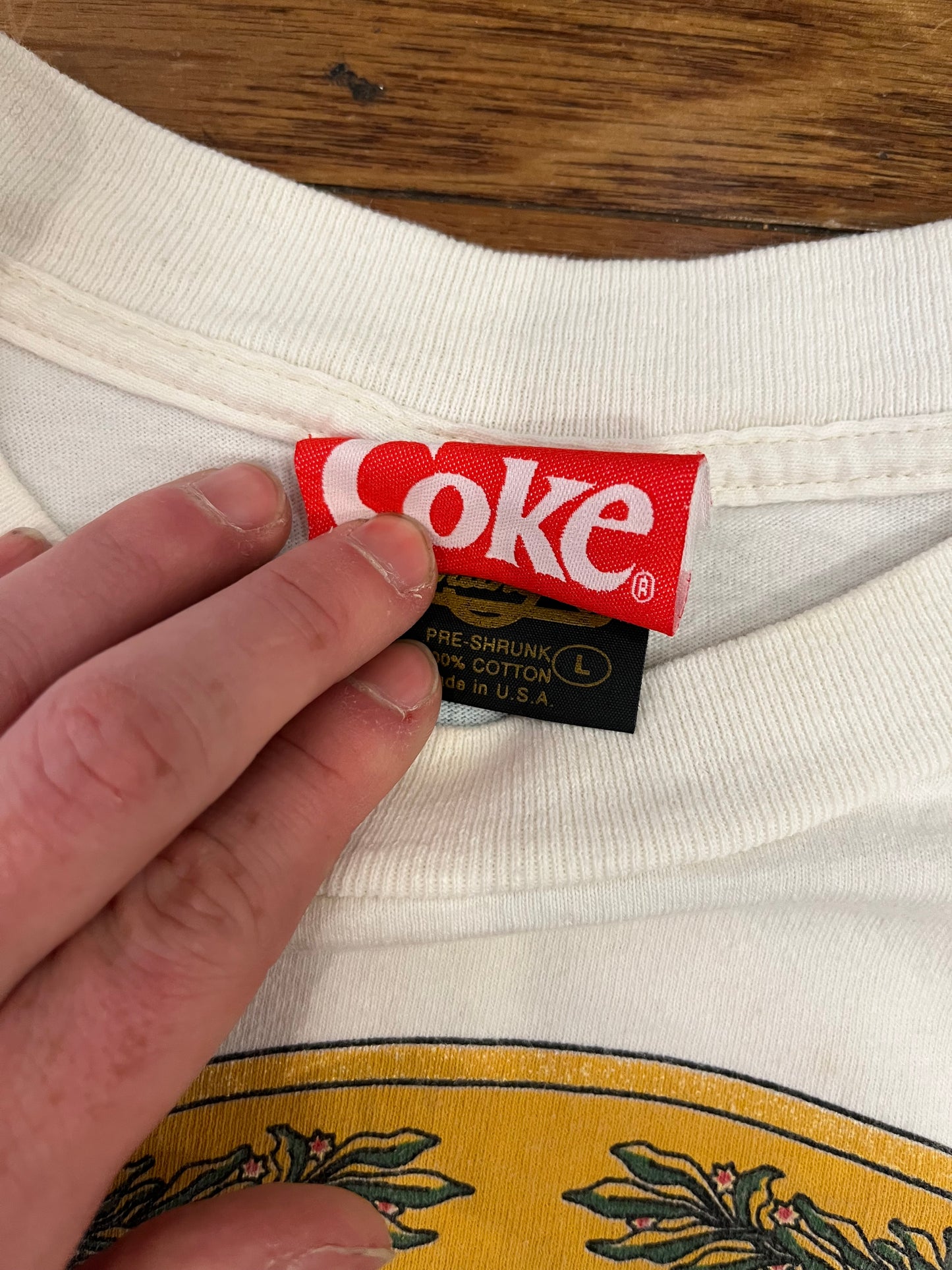 1995 Coca-Cola Atlanta Changes Tee (L)