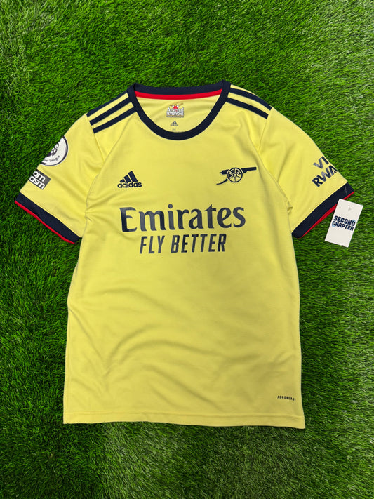 Arsenal Adidas Bukayo Saka #7 Away Soccer Jersey 2021-22 Kit (M)