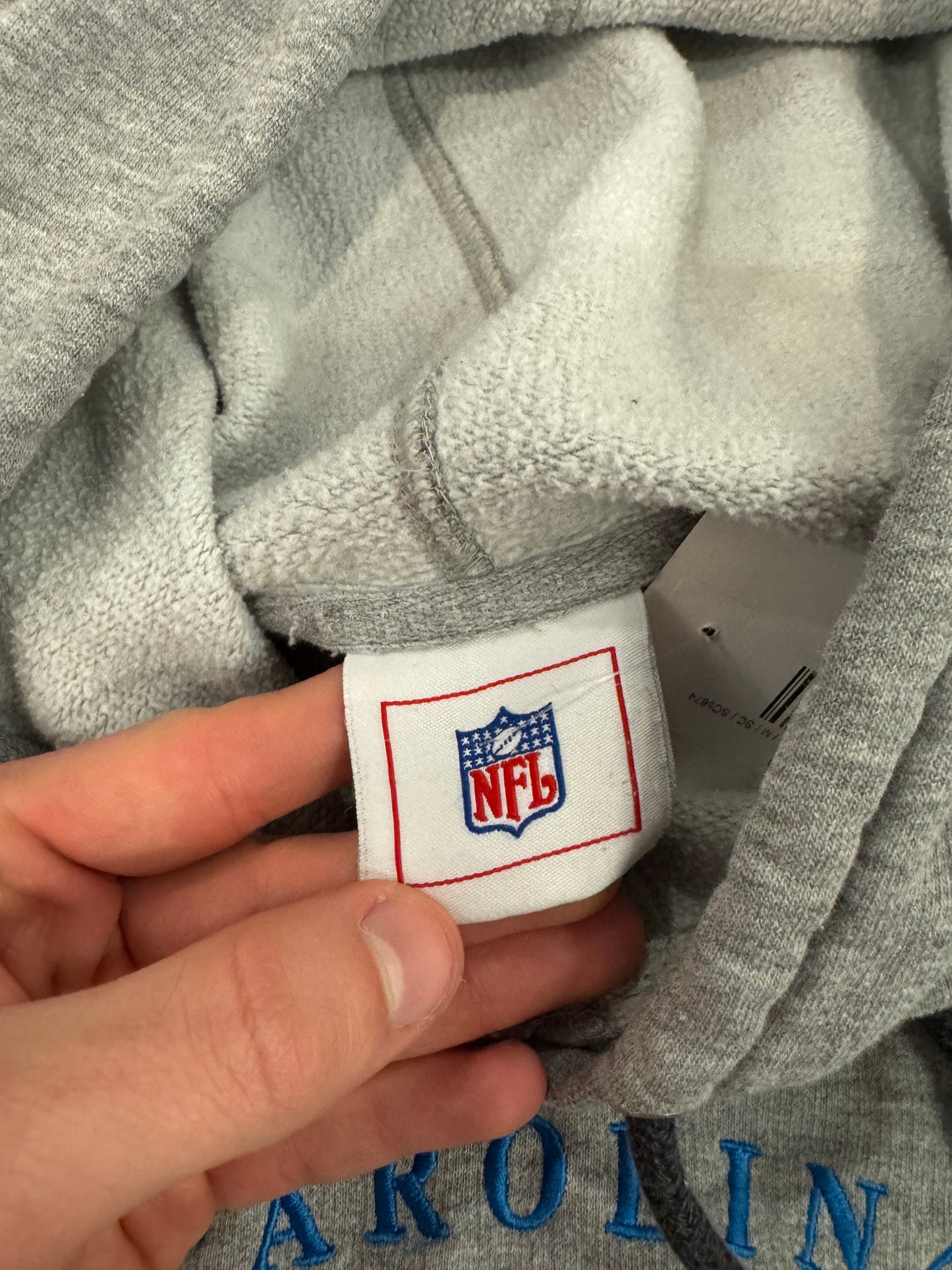 00s Panthers Grey Embroidered Hoodie (M)
