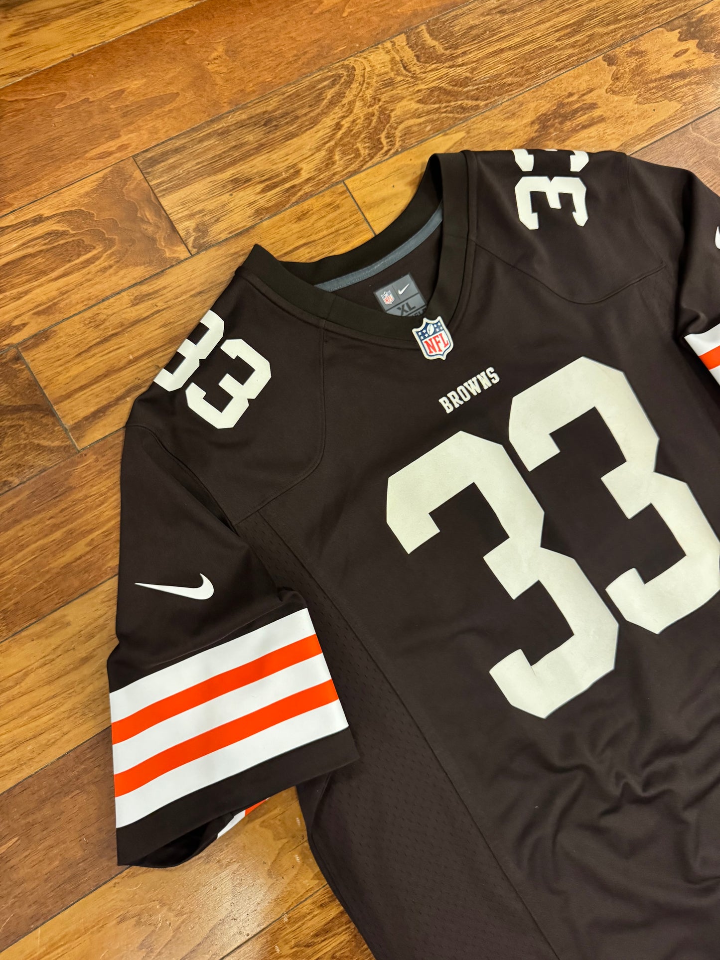 Cleveland Browns Trent Richardson #33 Nike Jersey (XL)