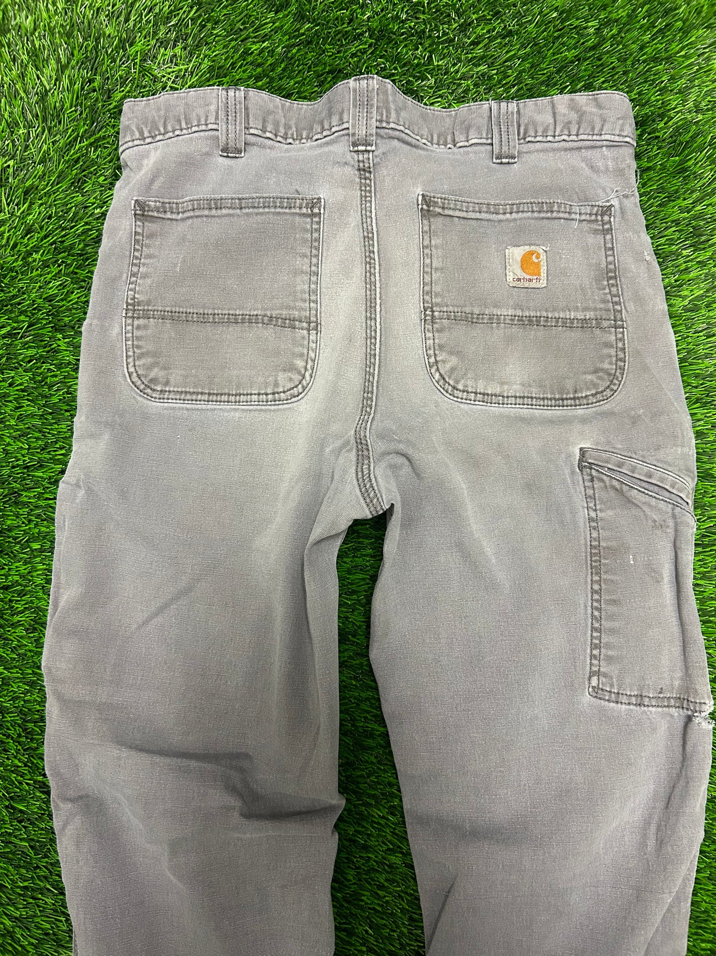 Carhartt Grey Workwear Pants (34 x 32)