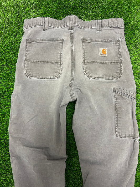 Carhartt Grey Workwear Pants (34 x 32)