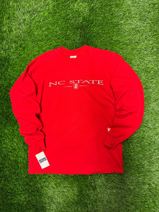 00s NC State University (NCSU) Long Sleeve Tee