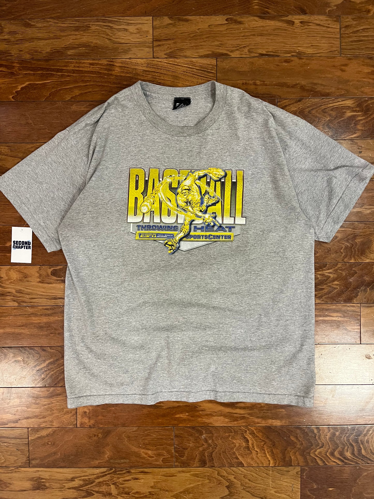 00s ESPN Baseball Heat Tee (XXL)