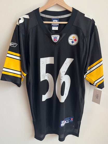 00s Pittsburgh Steelers LaMarr Woodley Jersey (S)