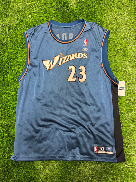 00s Washington Wizards Michael Jordan #23 Vintage Reebok NBA Jersey (XXL)