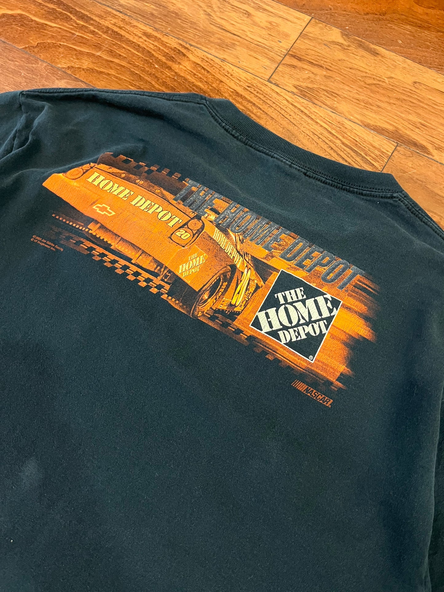 2004 Tony Stewart Nascar Black Tee (XL)
