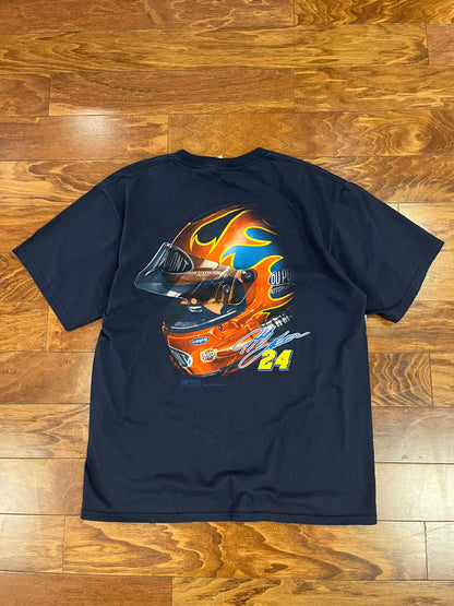 2003 Jeff Gordon Nascar Dupont Navy Tee (L)