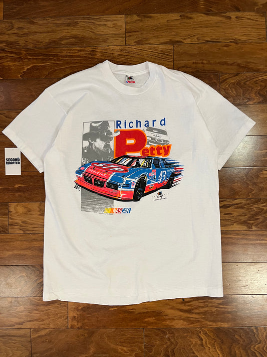1992 Richard Petty Vintage Nascar Image Tee (XL)