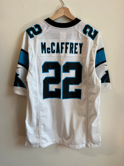 2022 Christian McCaffery Carolina Panthers Away Nike NFL Jersey (M)