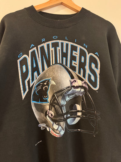 1996 Carolina Panthers Salem Helmet Crewneck (XL)