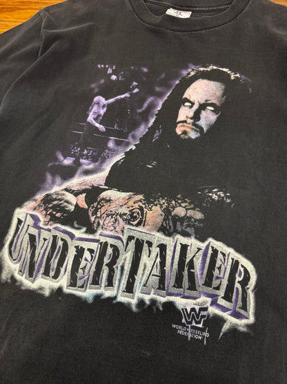 90s The Undertaker WWF "Death Become Me" Vintage Wrestling Grail Tee (XL)