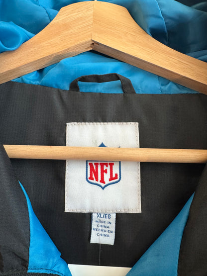 2010s Carolina Panthers Hooded NFL Windbreaker (XL)