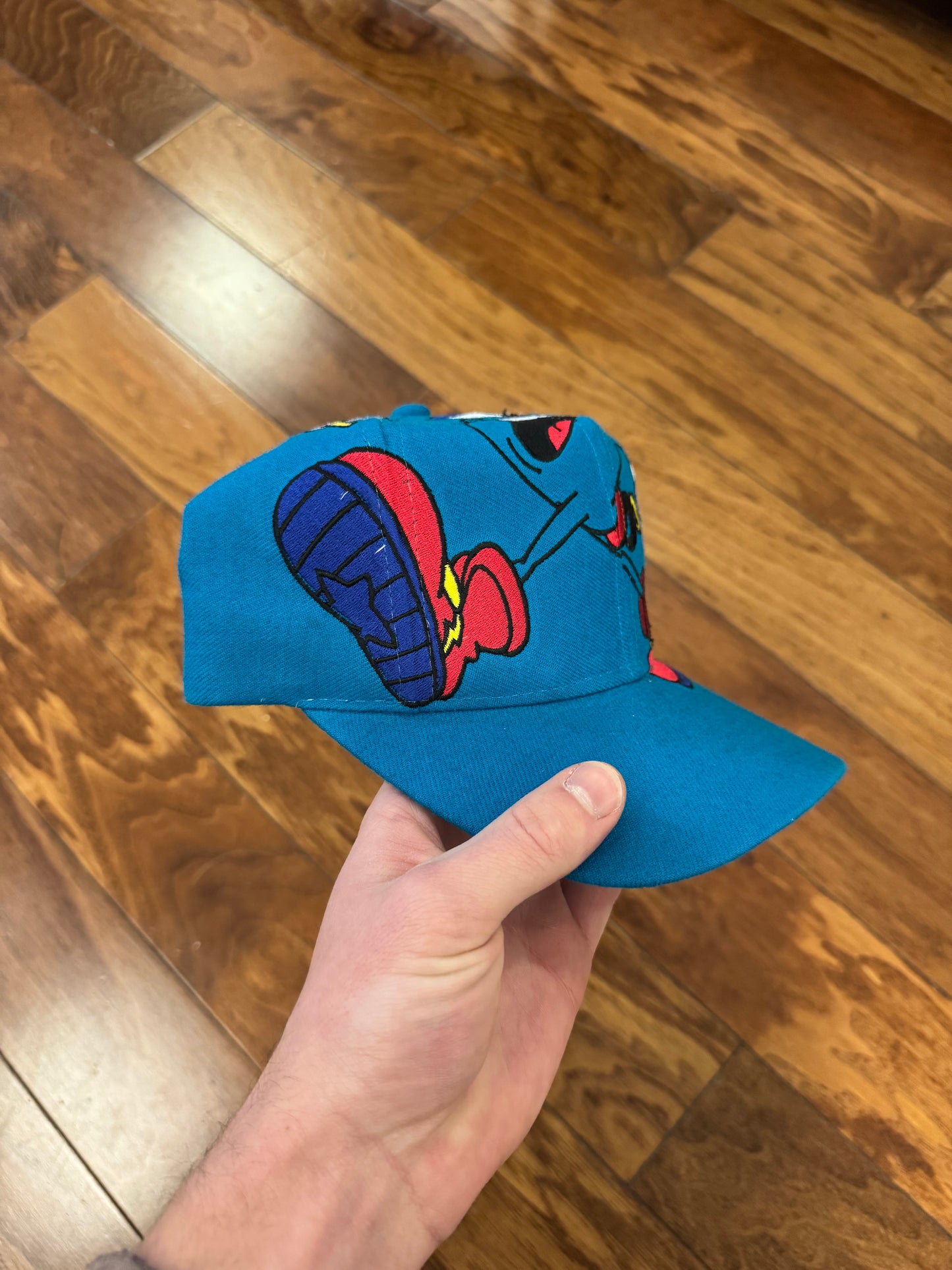 1996 Atlanta Olympics IZZY Mascot Rare Snapback Hat (OS)