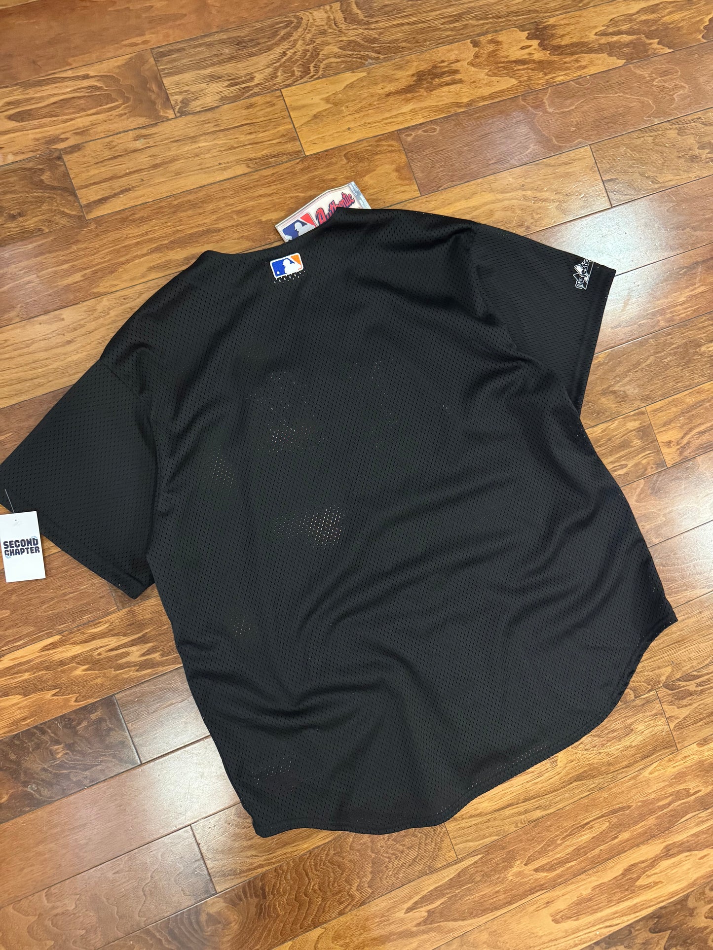 90s New York Mets Mesh Majestic MLB Deadstock Jersey (XXL)