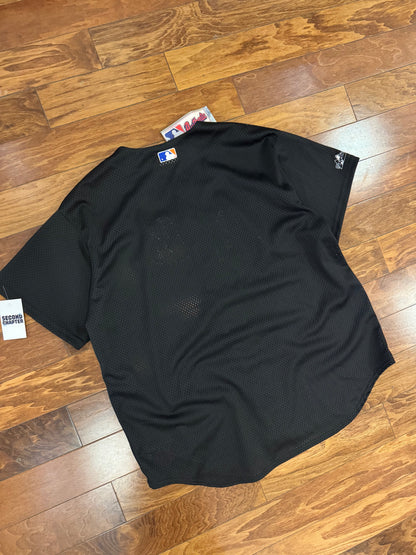 90s New York Mets Mesh Majestic MLB Deadstock Jersey (XXL)