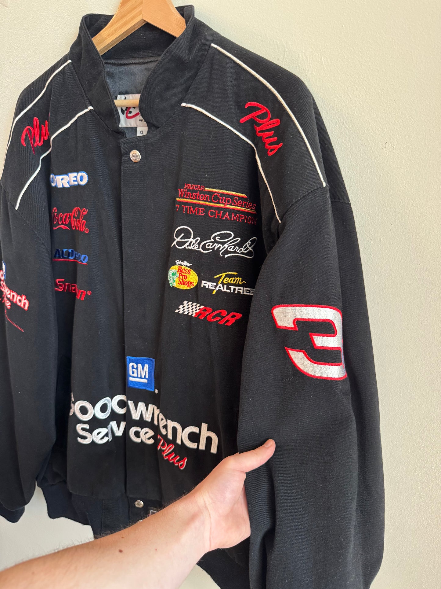 00s Dale Earnhardt Chase Authentics Goodwrench Nascar Jacket (XL)