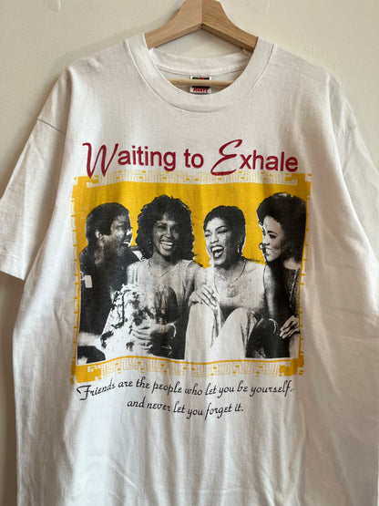 1990s Whitney Houston Waiting to Exhale Black Women Music Tee (XL)