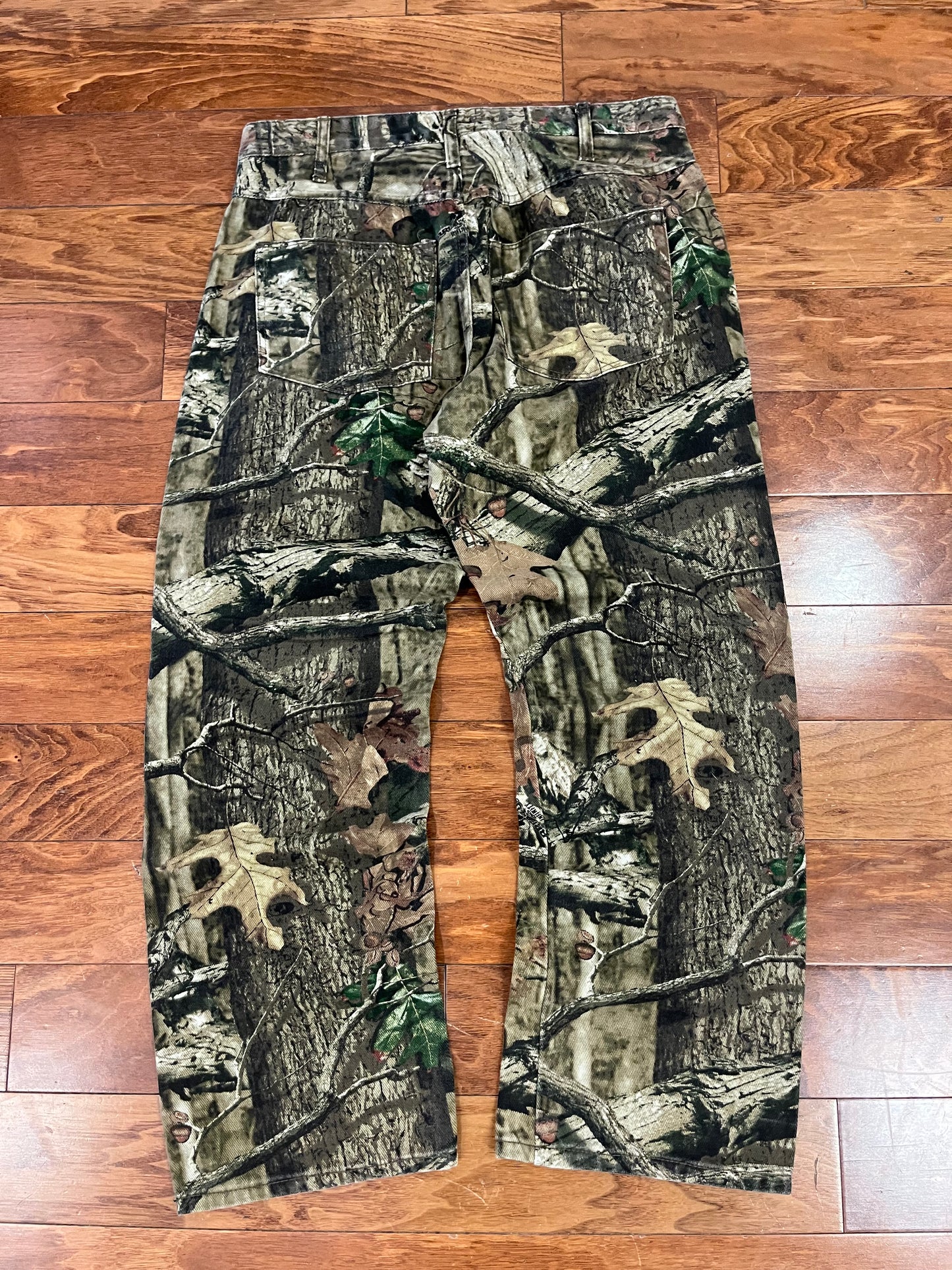 00s Camo Mossy Oak Break Up Pants (34 x 30)