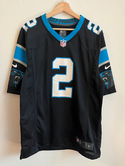 2021 Carolina Panthers DJ Moore Nike Home Jersey (M)