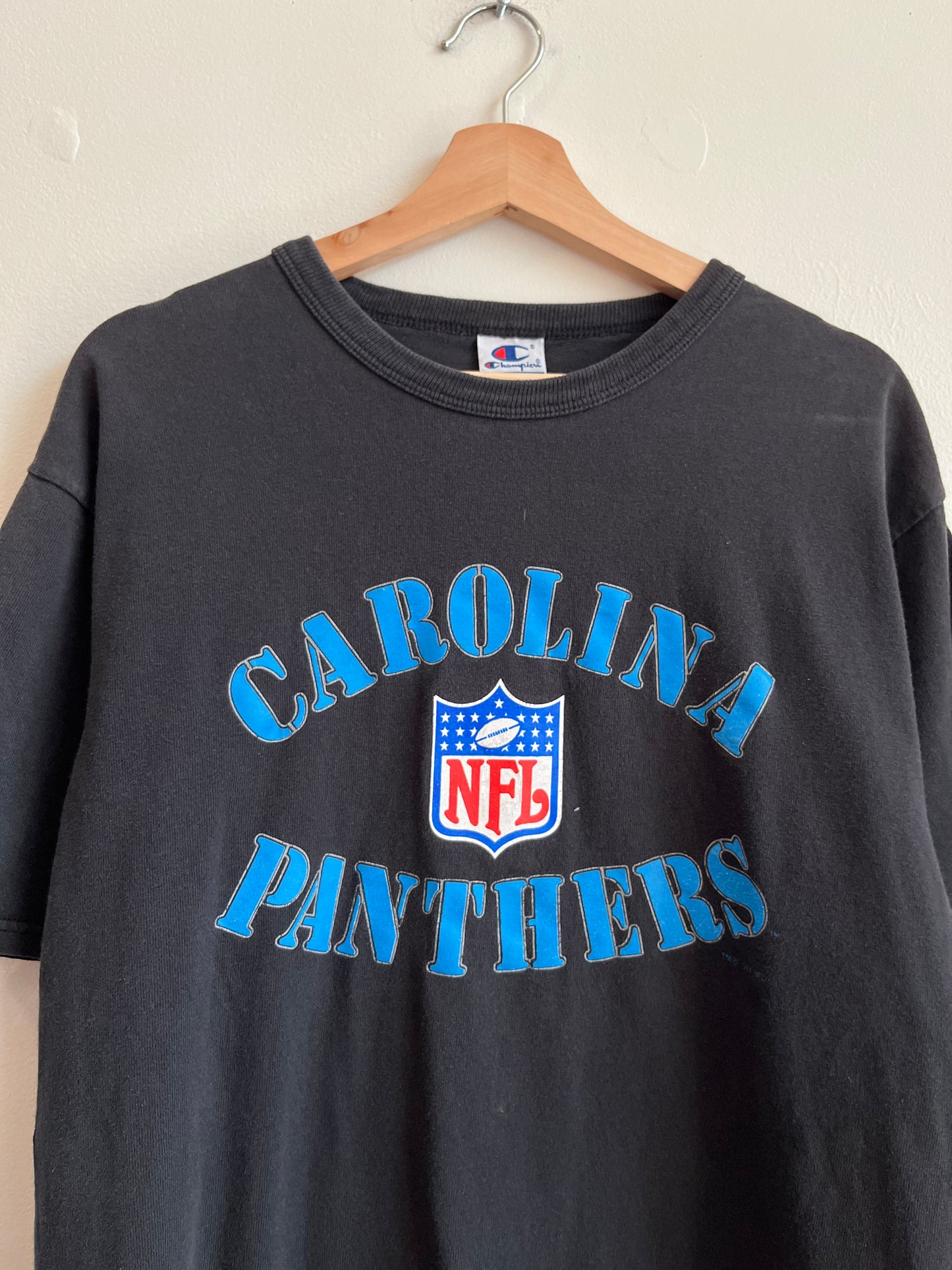 1994 Carolina Panthers Champion Spell Out Tee (L)