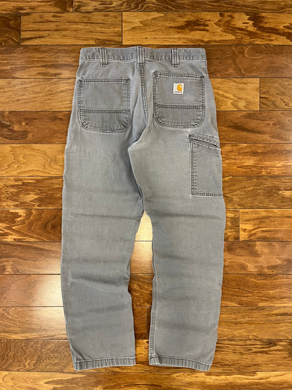 Carhartt Gray Relaxed Fit Pants (33 x 32)