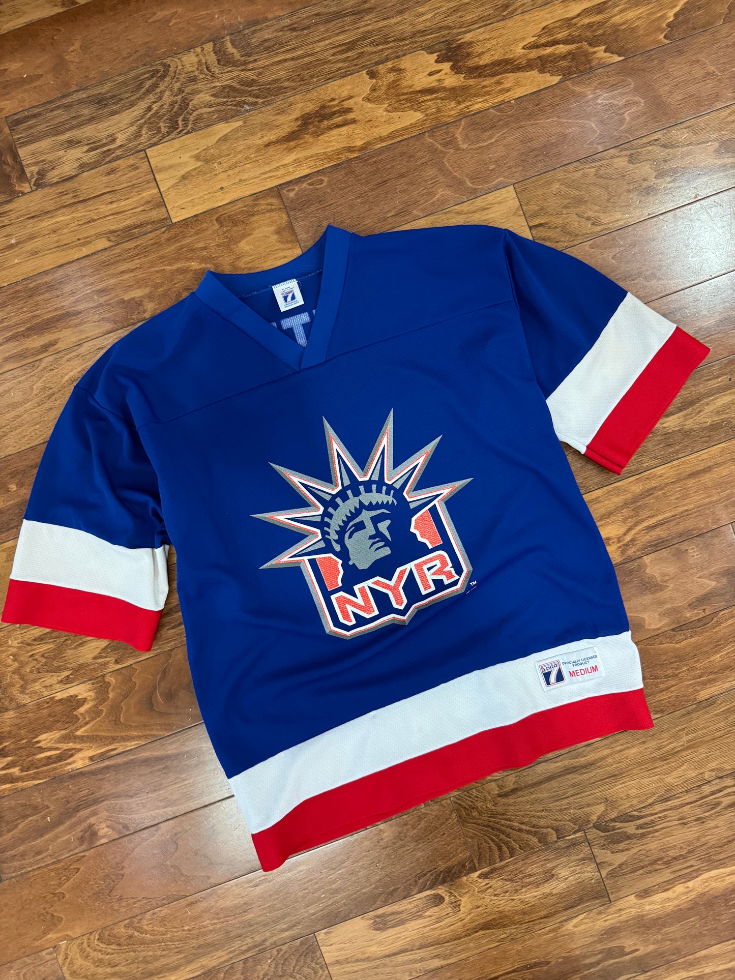 90s New York Rangers Wayne Gretzky Vintage Jersey (M)