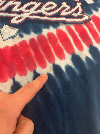 2005 Texas Rangers Tie Dye Tee (M)