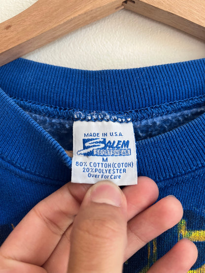90s Kentucky Wildcats Salem Crazy Graphic Crewneck (M)