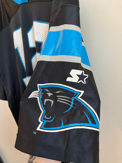 1997 Carolina Panthers Kerry Collins Starter Jersey (L)