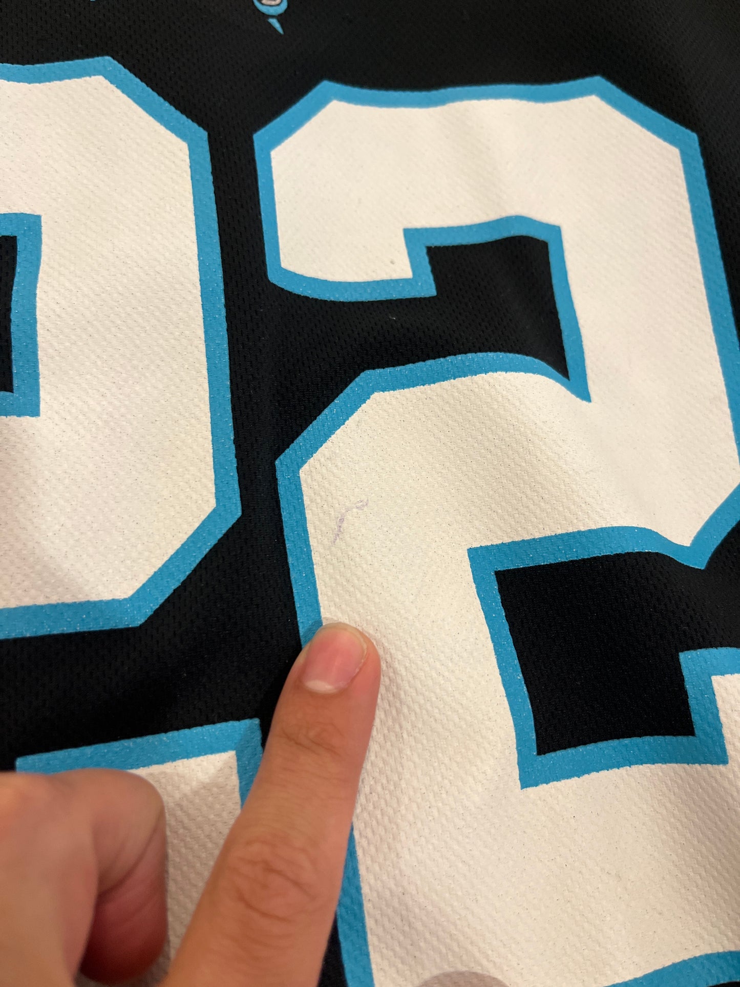 2010s Carolina Panthers Christian McCaffery Jersey NFL (Youth M)