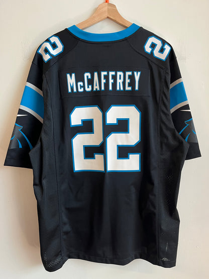 2010s Carolina Panthers Christian McCaffery Nike Home Jersey (XL)