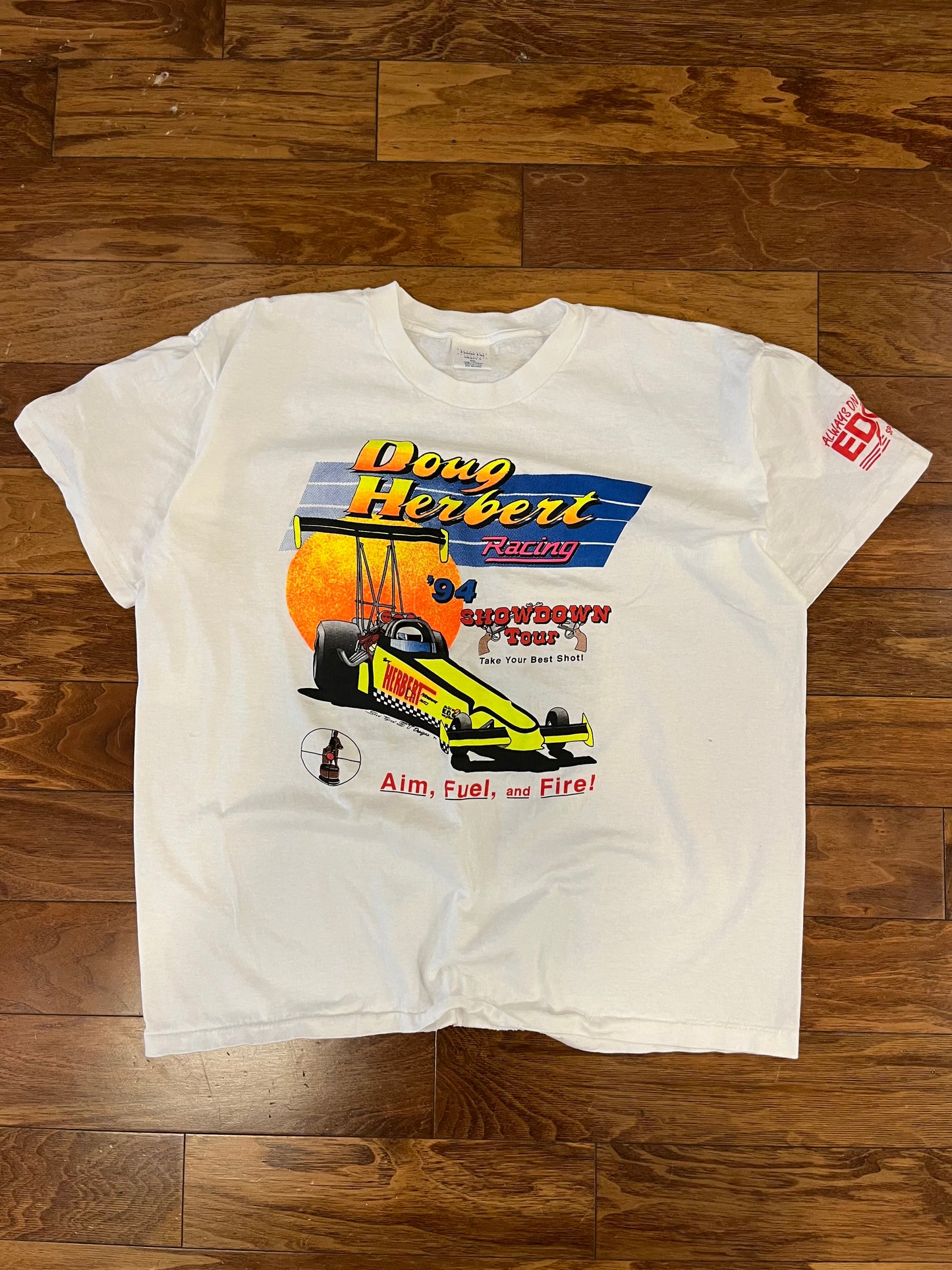 1994 Doug Herbert Aim, Fuel, and Fire Tee (XXL)