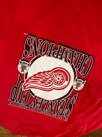 1997 Detroit Red Wings Stanley Cup Tee (L)