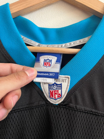 00s Carolina Panthers Julius Peppers Reebok Jersey (L)
