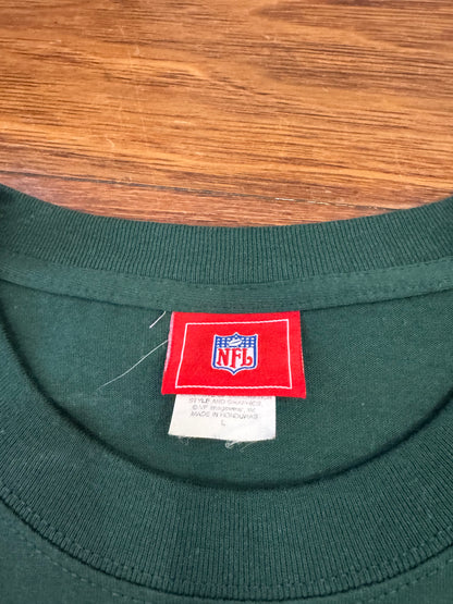 2005 New York Jets Spell Out Green Tee (L)
