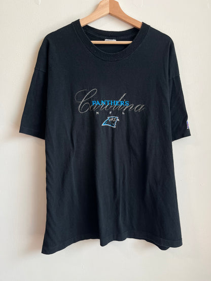 90s Carolina Panthers Embroidered Pro Player Essential Tee (XL)