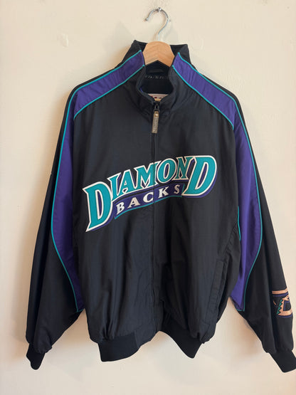 90s Arizona Diamondbacks Majestic Stitched MLB Jacket (L)