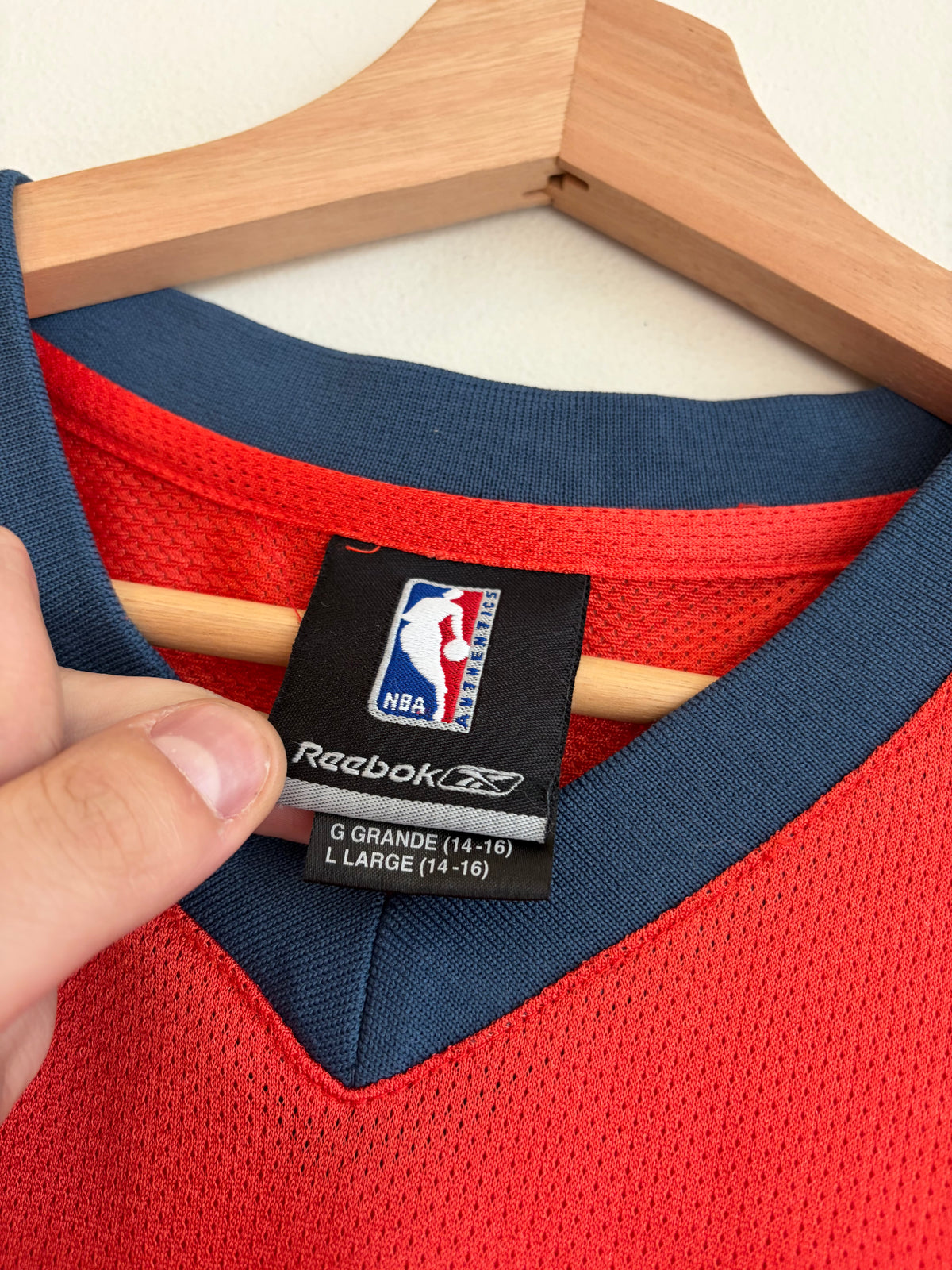 00s Charlotte Bobcats Primoz Brezec NBA Jersey (Youth L)