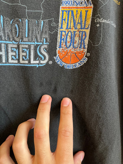 1993 UNC Final Four Faded Salem Tee (XL)