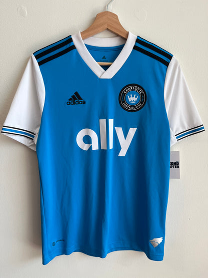 2021 Adidas Charlotte FC Jersey (Youth L)