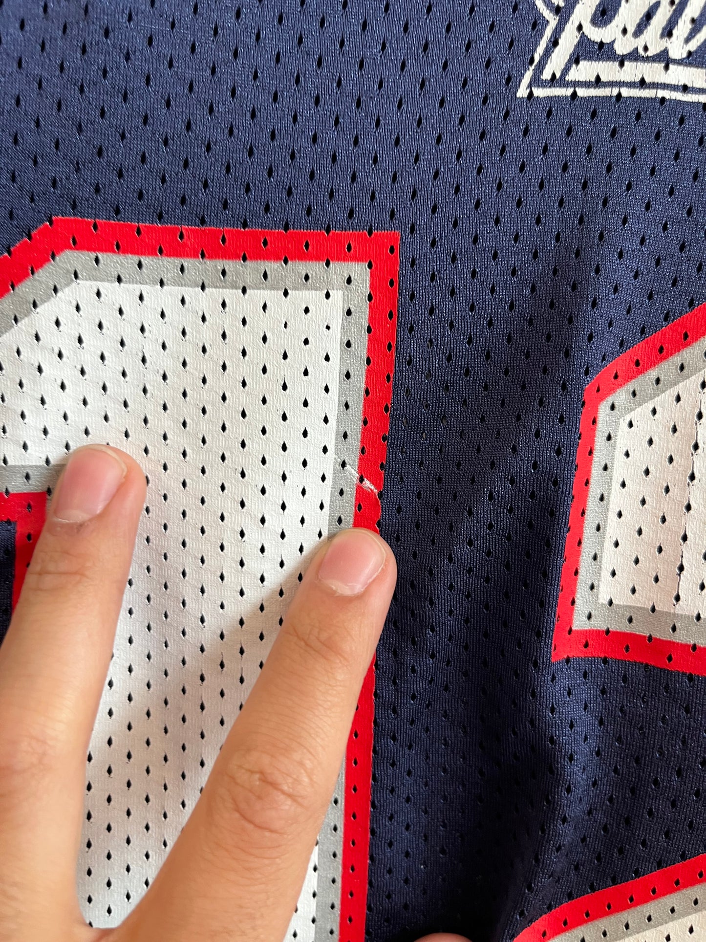 00s New England Patriots tom Brady NFL Players Jersey (XL)