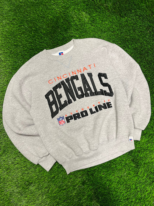 90s Cincinnati Bengals Pro Line Spell Out Crewneck (M)