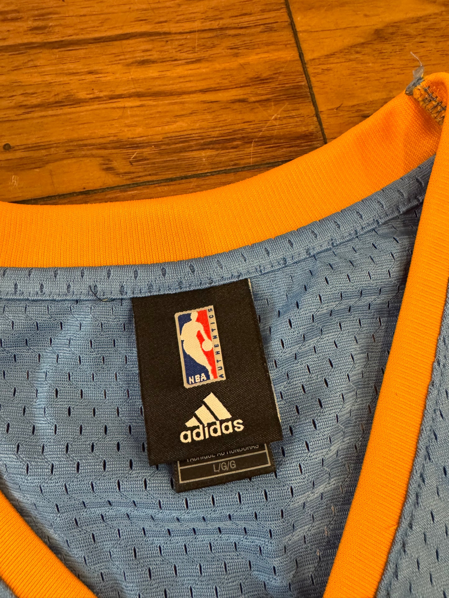 00s Chris Andersen "Birdman" Denver Nuggets Jersey (L)