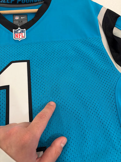 2016 Carolina Panthers Cam Newton Nike Blue Stitched Jersey (M)